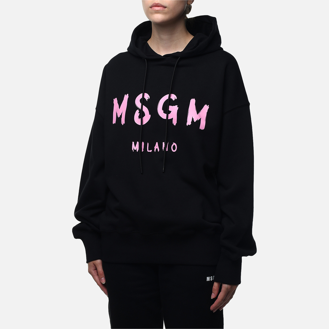 MSGM Женская толстовка MSGM Milano Brush Stroke Hoodie