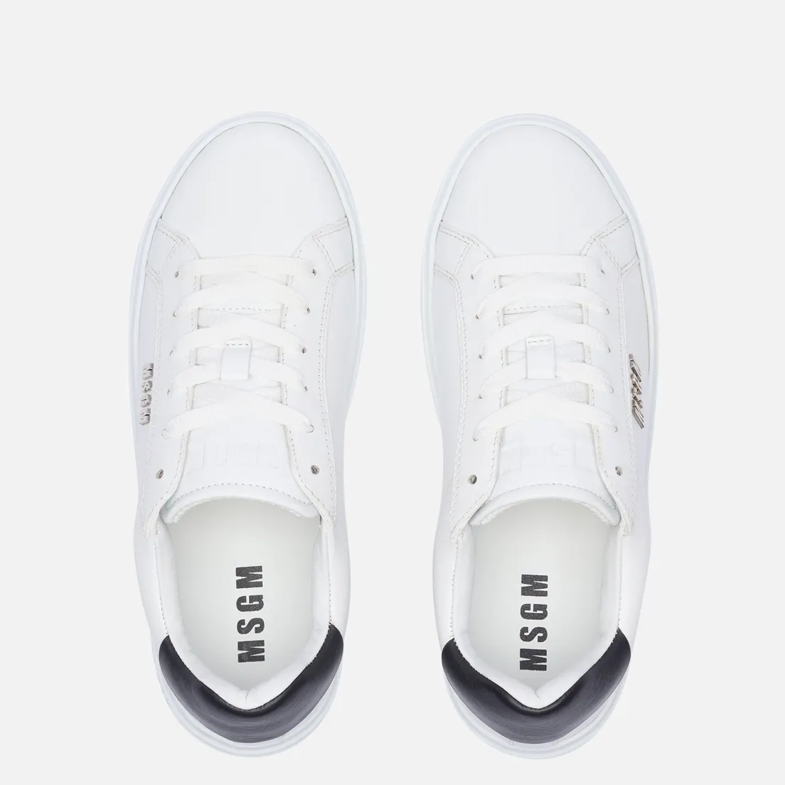 MSGM Женские кроссовки Iconic Metal Logo