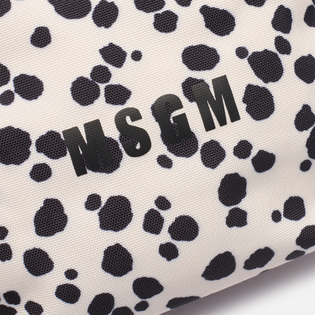 MSGM Сумка Canvas Printed Small Tote