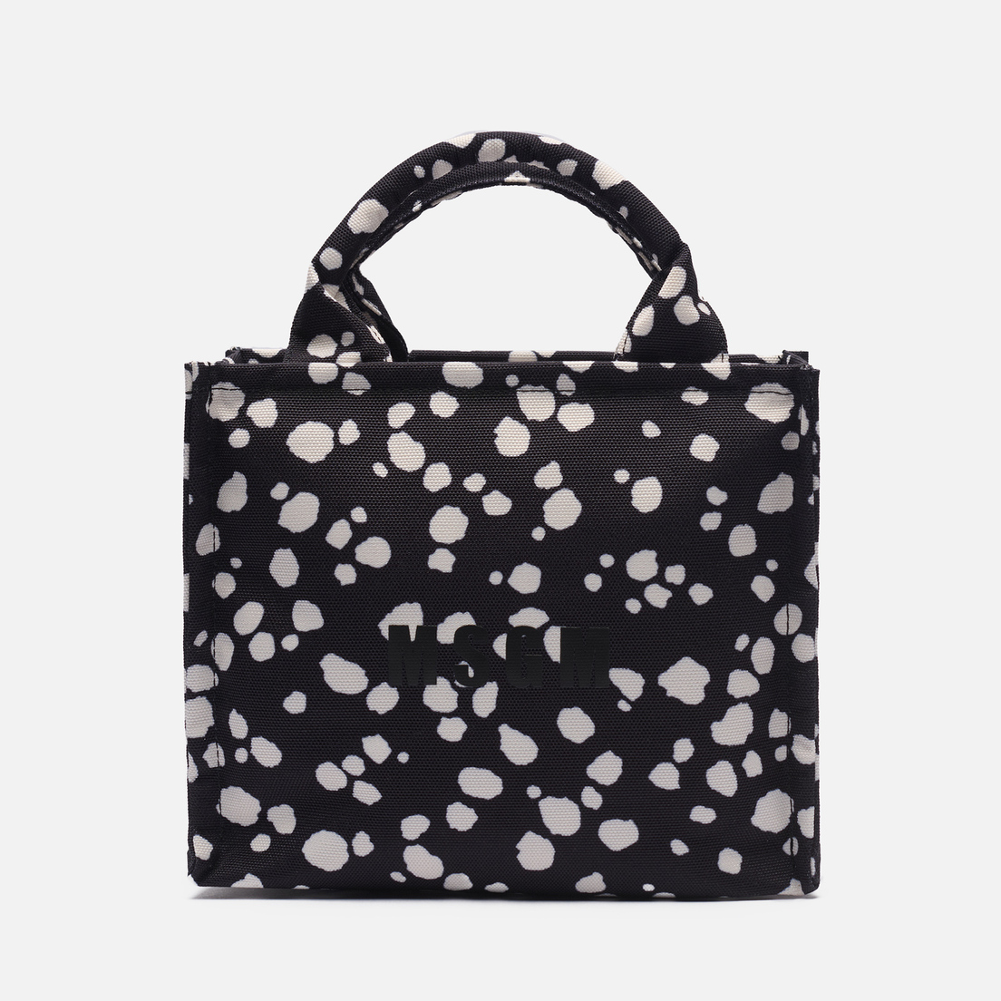 MSGM Сумка Canvas Printed Small Tote