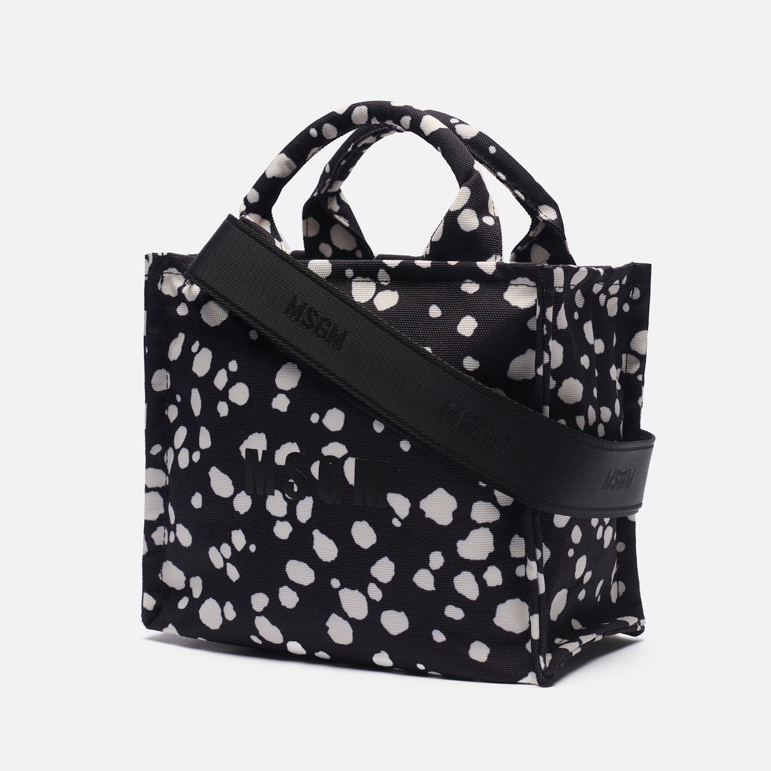 MSGM Сумка Canvas Printed Small Tote