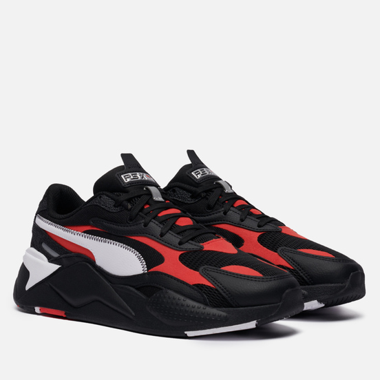 Кроссовки Puma RS-X3 Hard Drive Black/Poppy Red