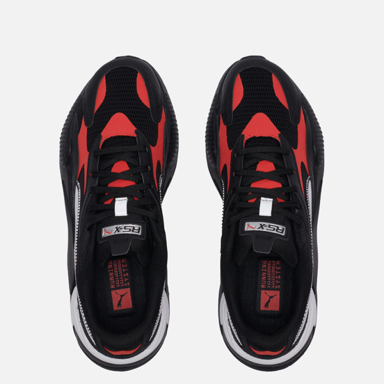 Кроссовки Puma RS-X3 Hard Drive Black/Poppy Red