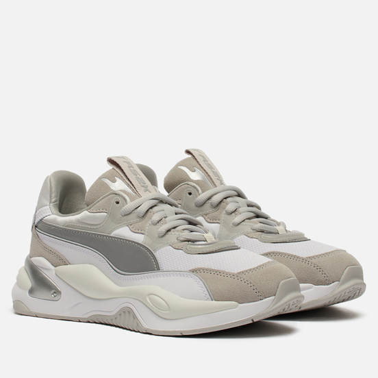 Женские кроссовки Puma RS-2K Metallic White/Gray Violet