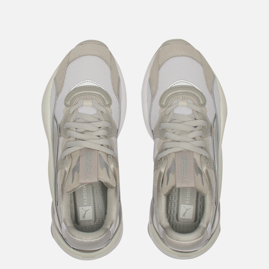 Женские кроссовки Puma RS-2K Metallic White/Gray Violet
