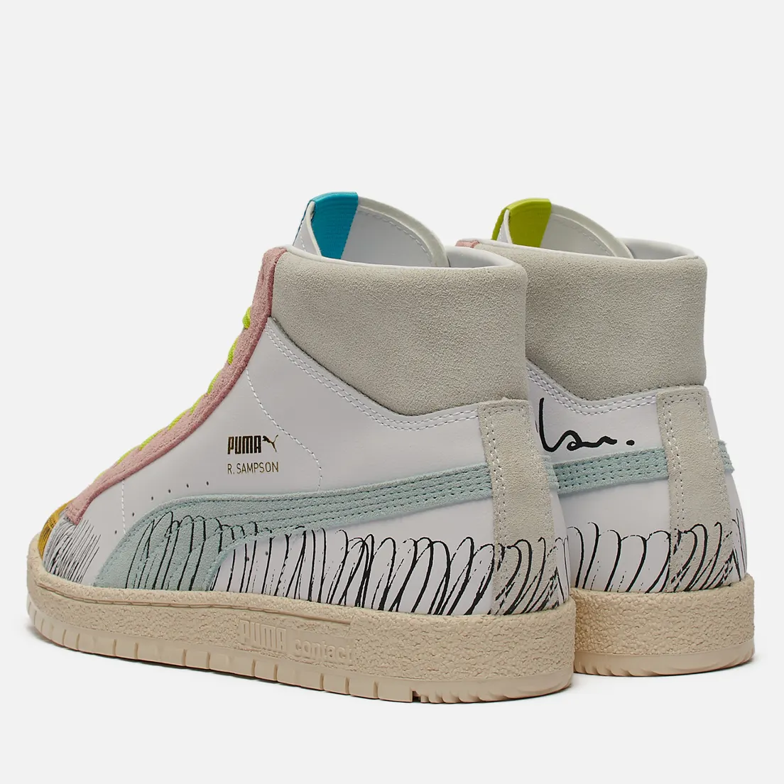 Puma Мужские кроссовки x Michael Lau Ralph Sampson 70 Mid