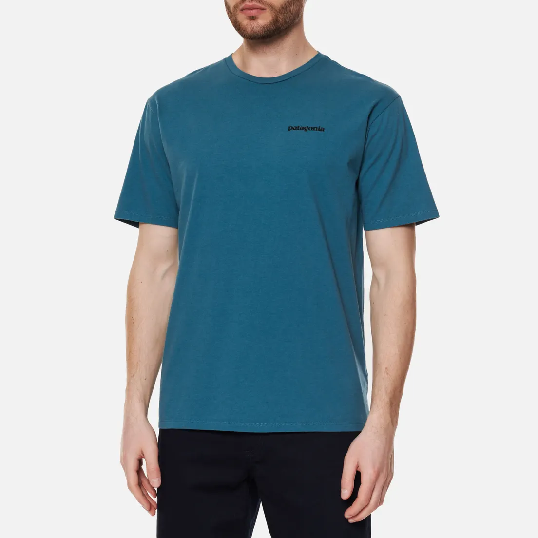 Patagonia Мужская футболка P-6 Mission Regenerative Organic Pilot Cotton