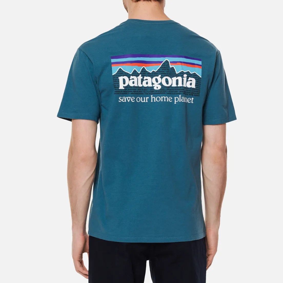 Patagonia Мужская футболка P-6 Mission Regenerative Organic Pilot Cotton