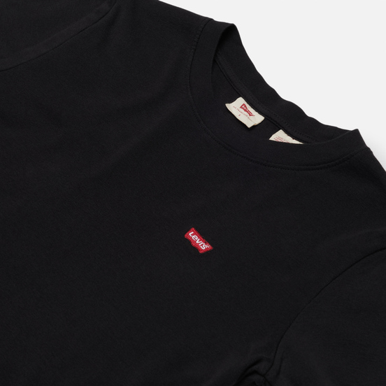 Женская футболка Levi's Rib Baby Mineral Black