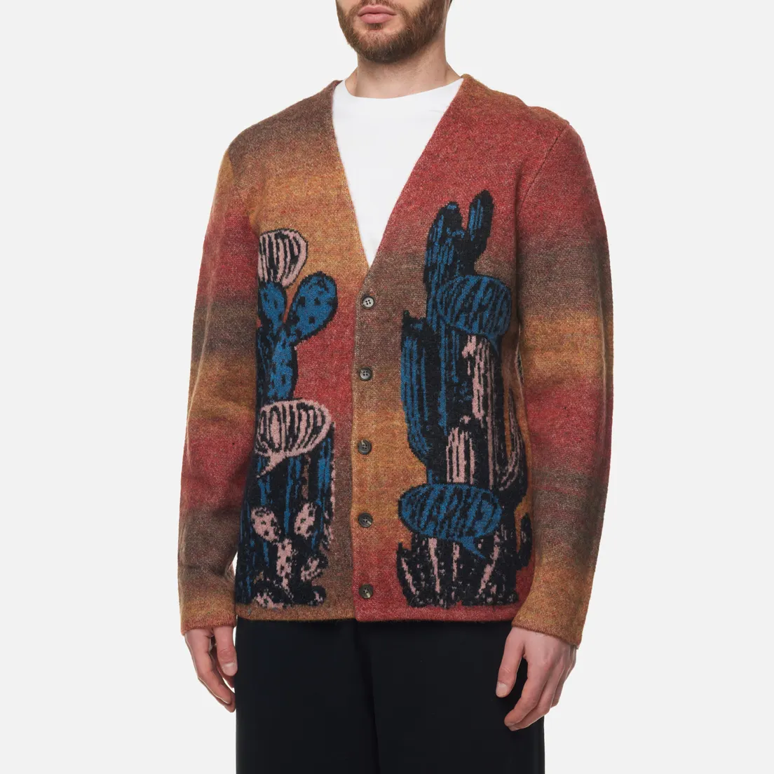 MARKET Мужской кардиган Growth Market Jacquard