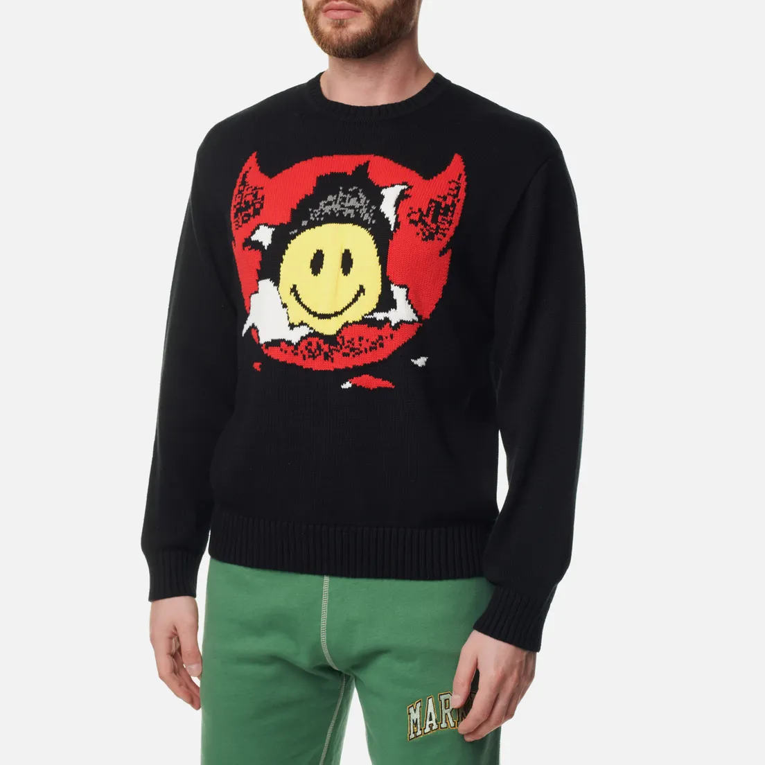 MARKET Мужской свитер Smiley Inner Peace