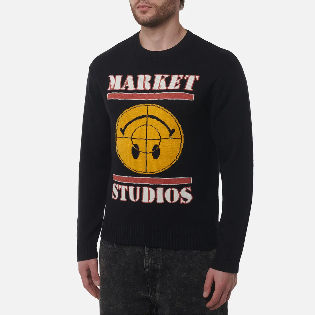 MARKET Мужской свитер Smiley Focus