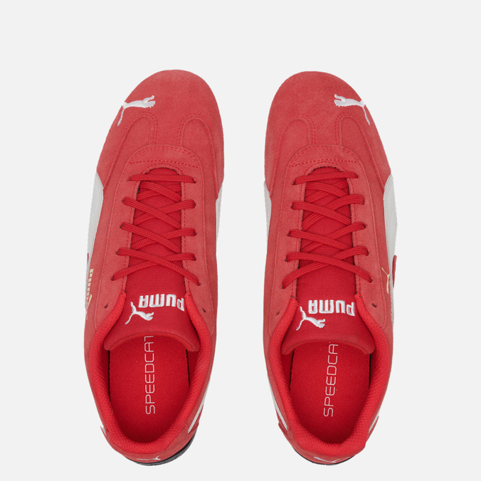 Мужские кроссовки Puma, цвет красный, размер 42.5 380173-04 SpeedCat LS - фото 2