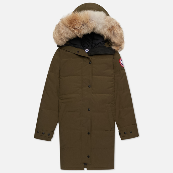 Женская куртка парка Canada Goose Shelburne Military Green