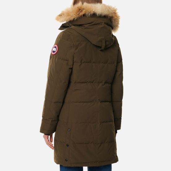 Женская куртка парка Canada Goose Shelburne Military Green
