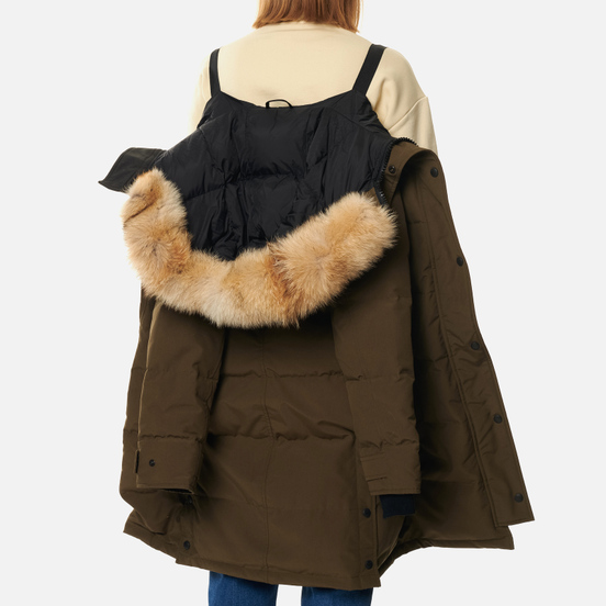 Женская куртка парка Canada Goose Shelburne Military Green