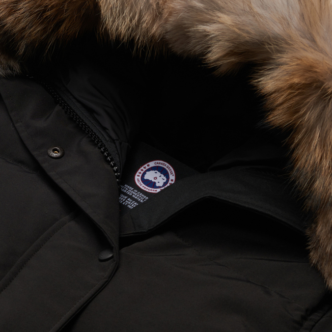 Женская куртка парка Canada Goose, цвет чёрный, размер XS 3802L-61 Shelburne - фото 2