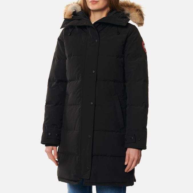 Женская куртка парка Canada Goose, цвет чёрный, размер XS 3802L-61 Shelburne - фото 4