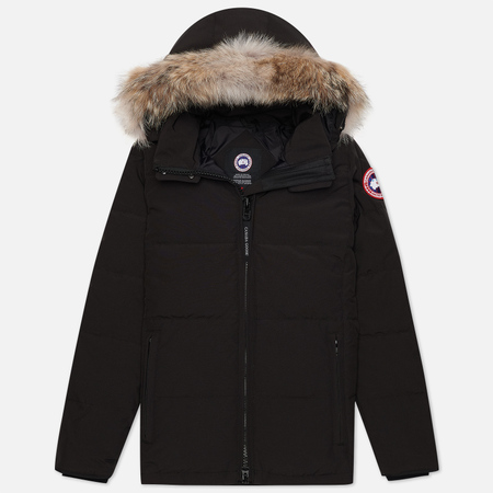 Женская куртка парка Canada Goose Chelsea, цвет чёрный, размер S