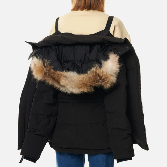 Женская куртка парка Canada Goose Chelsea Black