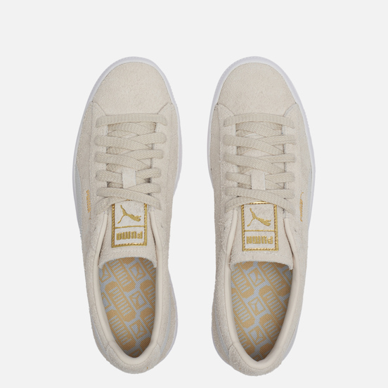 Мужские кроссовки Puma Suede VTG MMQ Earthbreak Eggnog/White