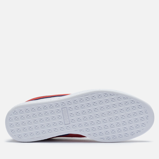 Мужские кроссовки Puma Suede Decor8 White/Poppy Red