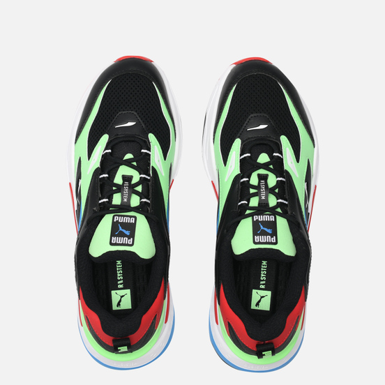Кроссовки Puma RS-Fast Black/Elektro Green/High Risk Red