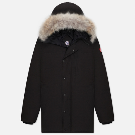 Мужская куртка парка Canada Goose Carson, цвет чёрный, размер XL