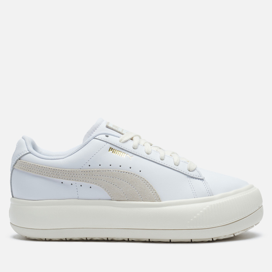 Женские кроссовки Puma Suede Mayu Leather White/Marshmallow