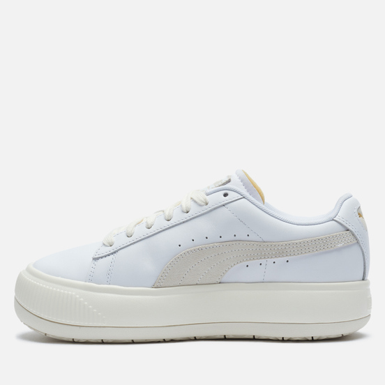 Женские кроссовки Puma Suede Mayu Leather White/Marshmallow