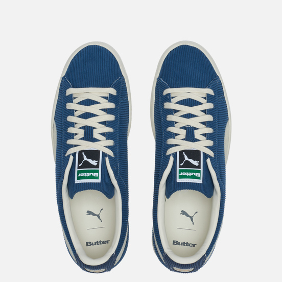 Мужские кроссовки Puma x Butter Goods Basket VTG Dark Denim/Whisper White