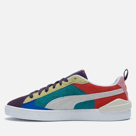 Кроссовки Puma Suede Bloc WTFormstripe Sweet Grape/Whisper White