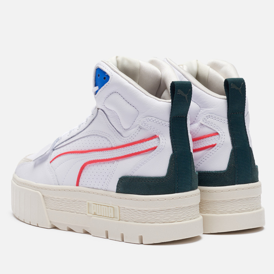 Женские кроссовки Puma x Puma Mayze Mid White/Whisper White