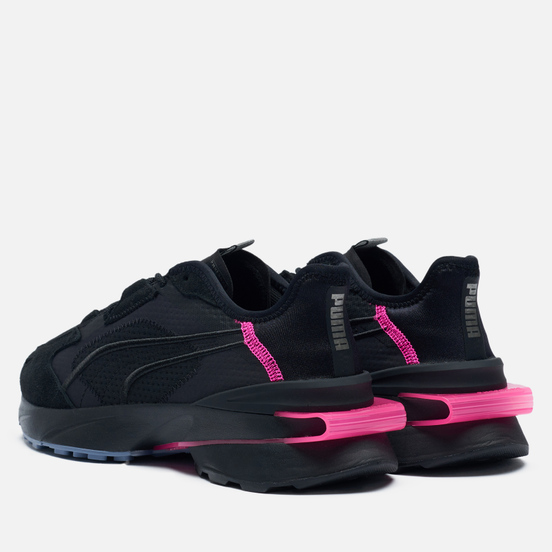 Кроссовки Puma PWRFrame OP-1 Cyber Black/Aged Silver/Fluo Pink