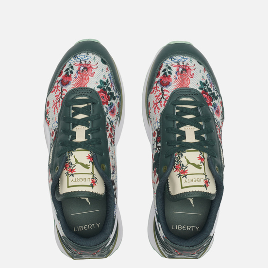 Женские кроссовки Puma x Liberty Cruise Rider NU Green Gables/White