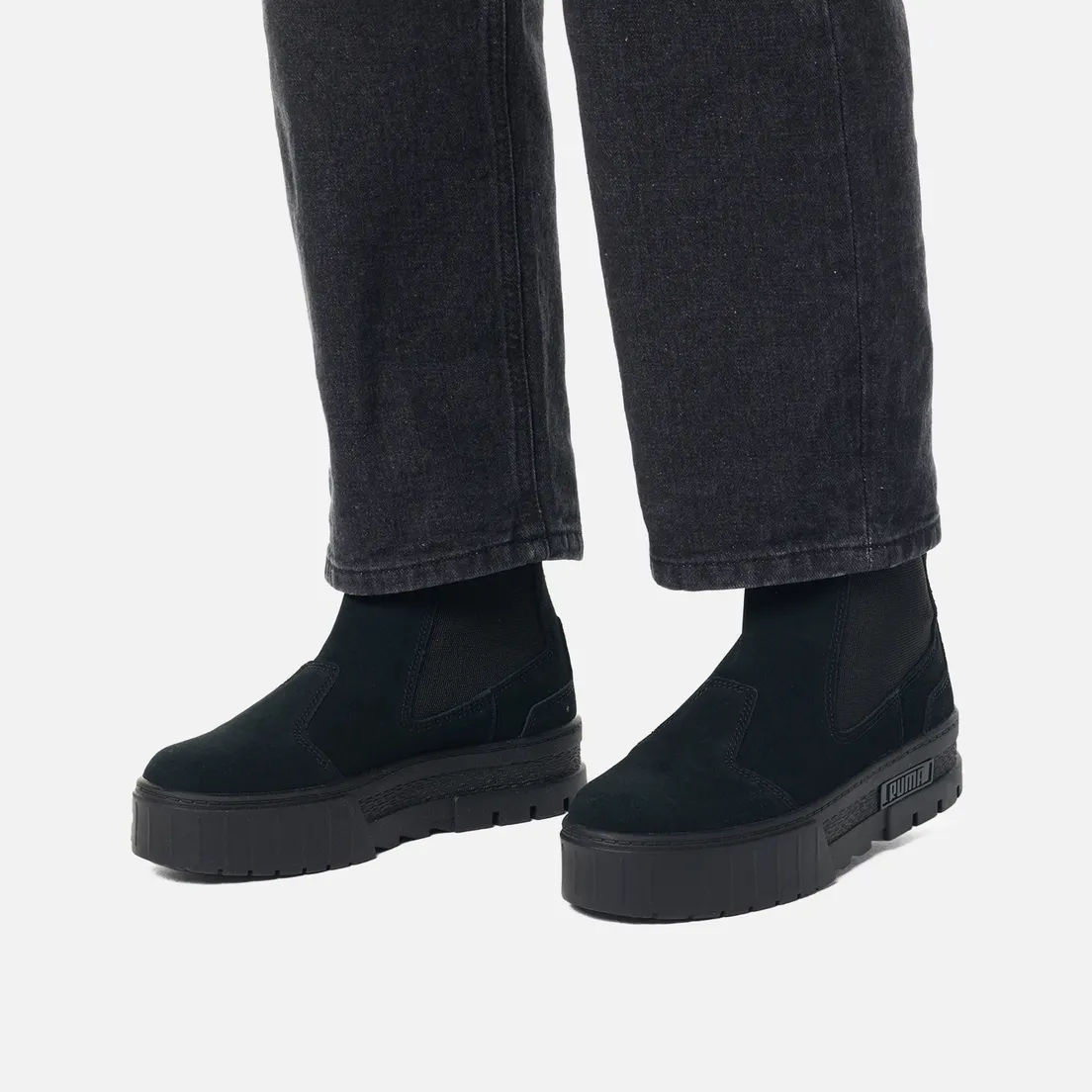 Puma Женские ботинки Mayze Chelsea Suede