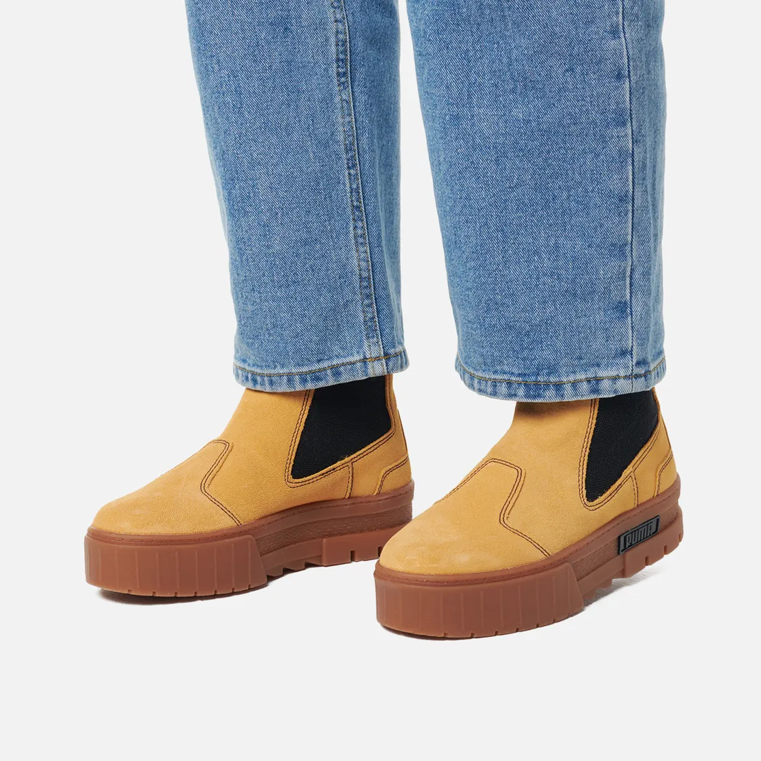Puma Женские ботинки Mayze Chelsea Suede