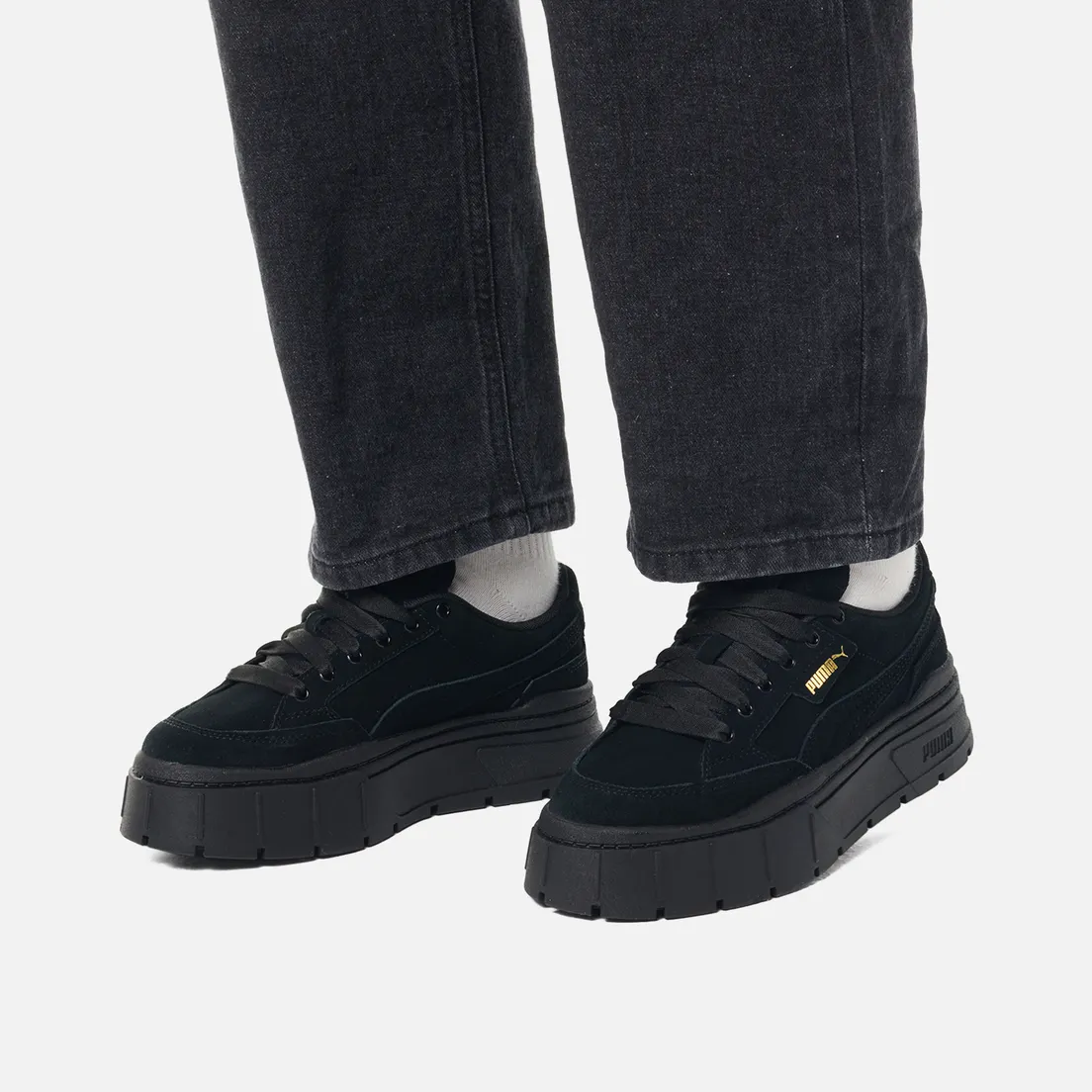 Puma Женские кроссовки Mayze Stack Suede
