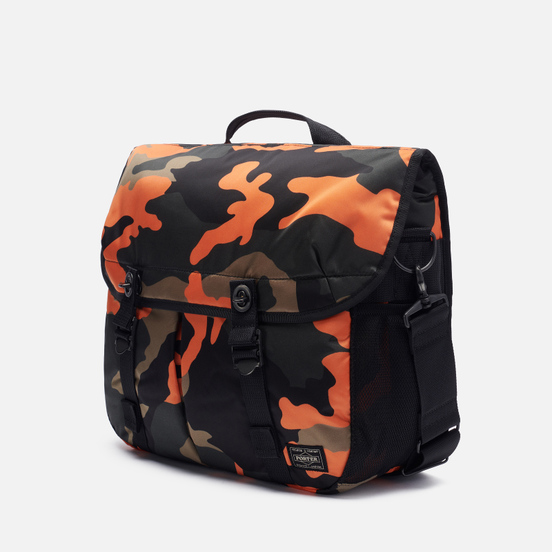 Сумка Porter-Yoshida & Co PS Camo Shoulder Messenger Woodland Orange