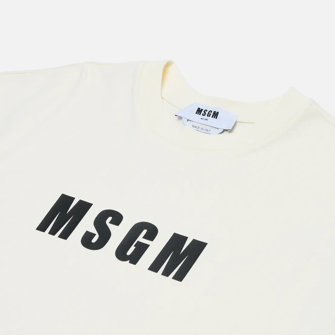 MSGM Мужская футболка MSGM Macrologo Print