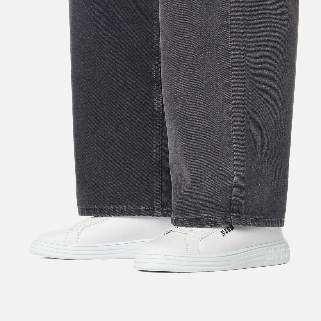 MSGM Мужские кроссовки Iconic Cupsole