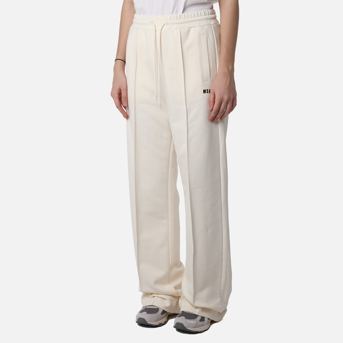 MSGM Женские брюки Micrologo MSGM Print