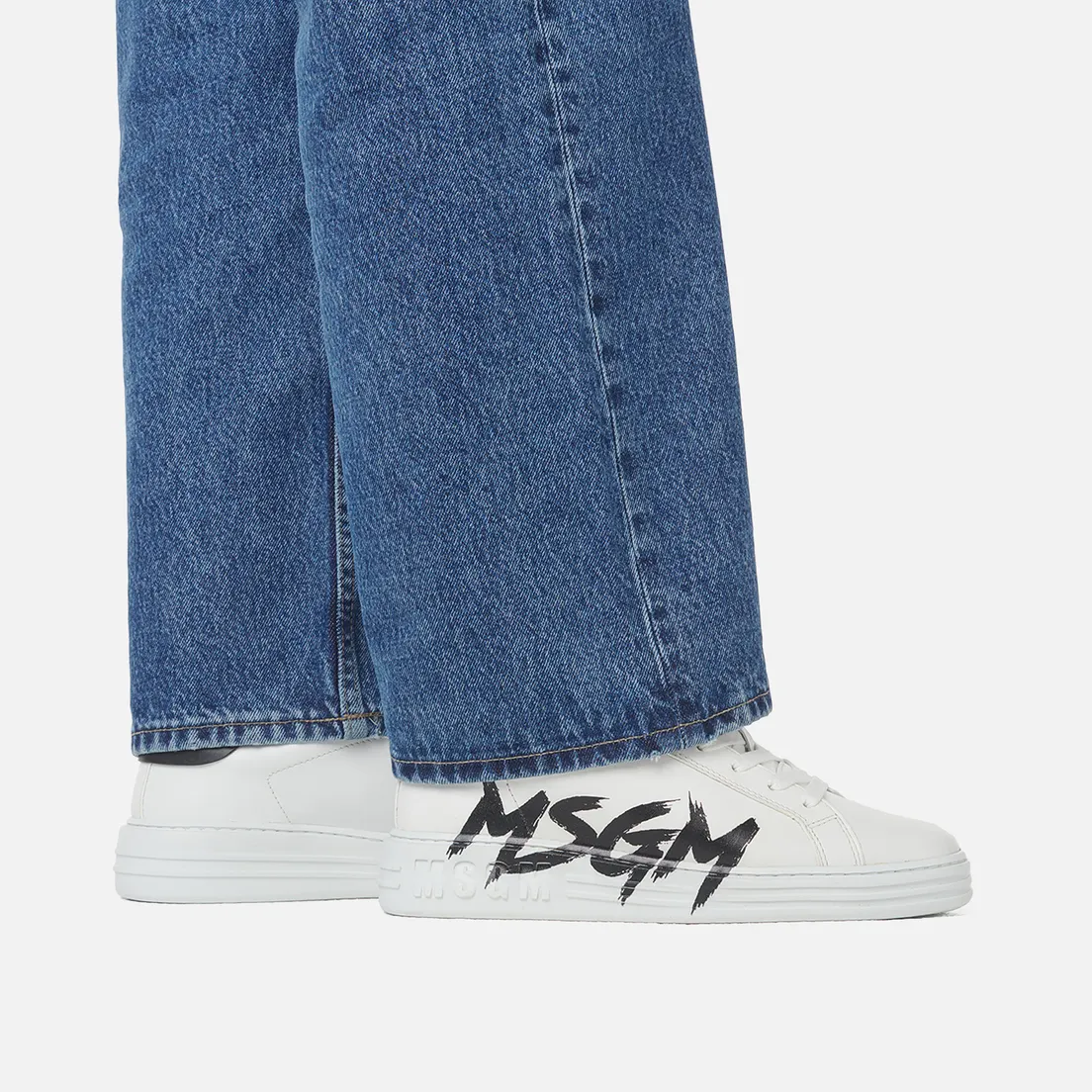 MSGM Женские кроссовки Iconic Cupsole W