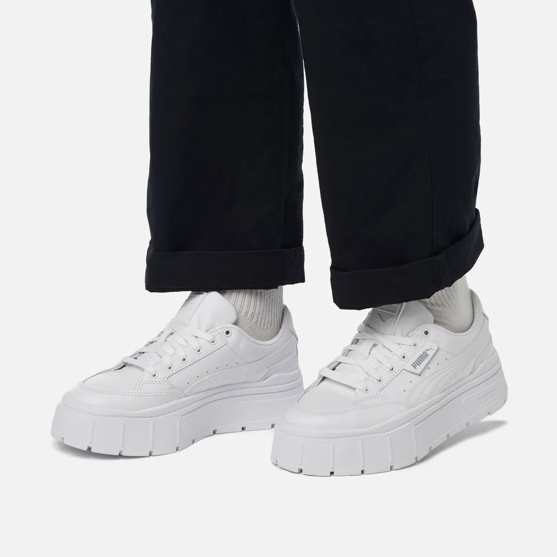 Puma Женские кроссовки Mayze Stack Leather