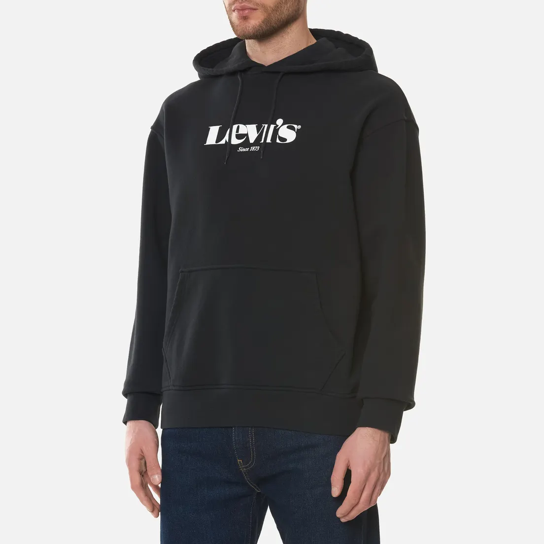 Levi's Мужская толстовка Relaxed Graphic MV Logo Hoodie