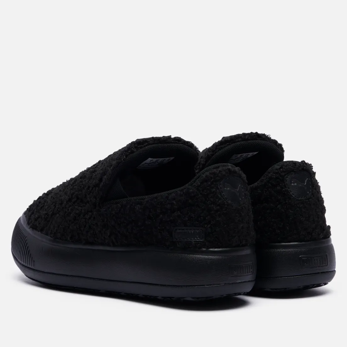 Puma Женские кроссовки Suede Mayu Slip-On Teddy