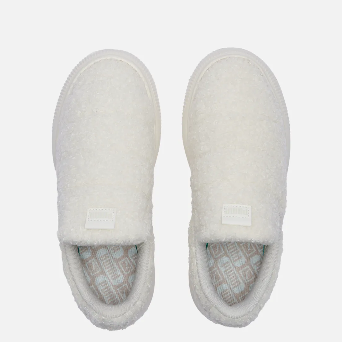Puma Женские кроссовки Suede Mayu Slip-On Teddy
