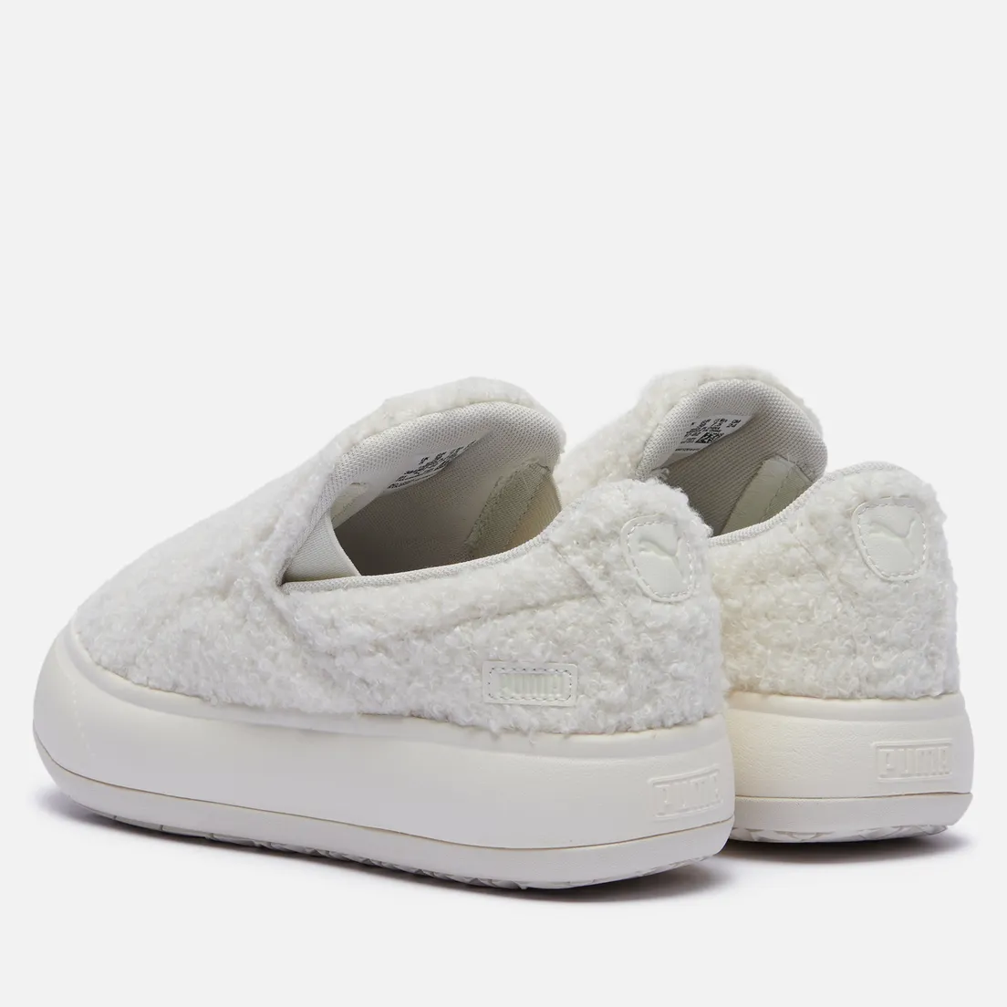 Puma Женские кроссовки Suede Mayu Slip-On Teddy