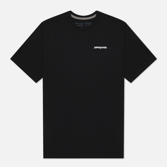 Мужская футболка Patagonia P-6 Logo Responsibili-Tee Black