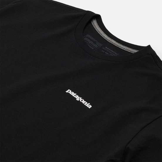 Мужская футболка Patagonia P-6 Logo Responsibili-Tee Black